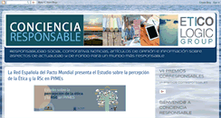 Desktop Screenshot of concienciaresponsable.blogspot.com