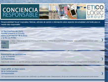 Tablet Screenshot of concienciaresponsable.blogspot.com