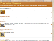Tablet Screenshot of exatamobilemarcenaria.blogspot.com