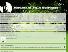 Tablet Screenshot of mountainfolksoftware.blogspot.com