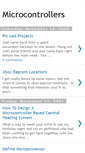 Mobile Screenshot of microcontrollers-talk.blogspot.com