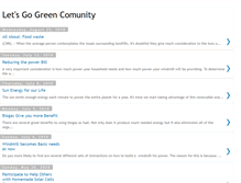 Tablet Screenshot of green-age-website.blogspot.com