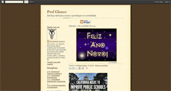Desktop Screenshot of profeglauco.blogspot.com