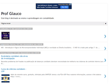 Tablet Screenshot of profeglauco.blogspot.com