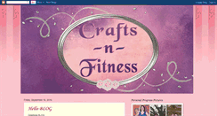 Desktop Screenshot of crafts-n-fitness.blogspot.com