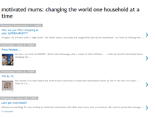 Tablet Screenshot of motivatedmums.blogspot.com