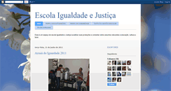 Desktop Screenshot of escolaigualdadejustica.blogspot.com