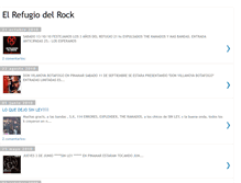 Tablet Screenshot of elrefugiodelrock.blogspot.com