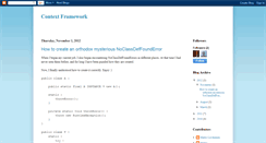 Desktop Screenshot of contextfw.blogspot.com