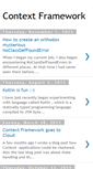 Mobile Screenshot of contextfw.blogspot.com