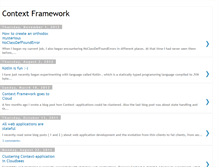 Tablet Screenshot of contextfw.blogspot.com