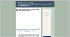 Desktop Screenshot of bestautoinsurancetips.blogspot.com