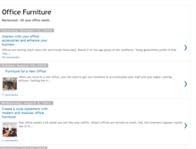 Tablet Screenshot of modularfurnituremanufacturer.blogspot.com