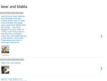 Tablet Screenshot of bearandblabla.blogspot.com