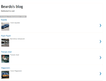 Tablet Screenshot of beardosblog.blogspot.com