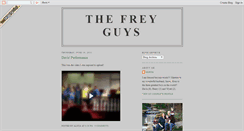 Desktop Screenshot of freyguys.blogspot.com