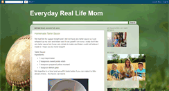 Desktop Screenshot of everydayreallifemom.blogspot.com