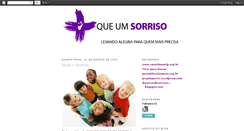 Desktop Screenshot of maisumsorriso.blogspot.com