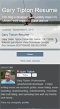 Mobile Screenshot of gary-tipton-resume.blogspot.com