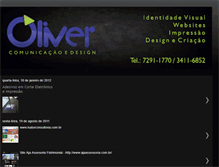 Tablet Screenshot of olivercomunicacao.blogspot.com