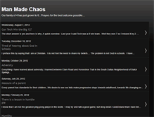 Tablet Screenshot of chaosmanmade.blogspot.com