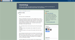 Desktop Screenshot of mytidesandtidings.blogspot.com