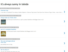 Tablet Screenshot of itsalwayssunnyintoledo.blogspot.com