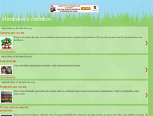 Tablet Screenshot of miminhosecarinhos.blogspot.com