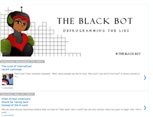 Tablet Screenshot of blackbot.blogspot.com
