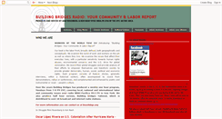 Desktop Screenshot of buildingbridgesradio.blogspot.com