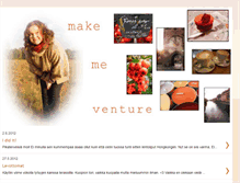 Tablet Screenshot of makemeventure.blogspot.com