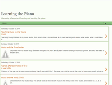 Tablet Screenshot of learningthepiano.blogspot.com