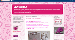 Desktop Screenshot of lola-caracola.blogspot.com