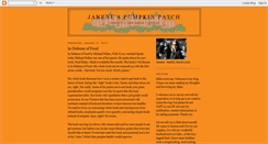 Desktop Screenshot of janenespumpkinpatch.blogspot.com