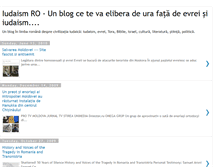 Tablet Screenshot of iudaism-ro.blogspot.com