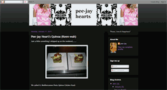 Desktop Screenshot of pee-jayhearts.blogspot.com