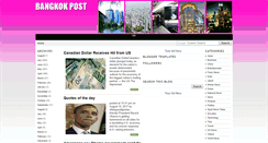 Desktop Screenshot of bangkokpost24.blogspot.com