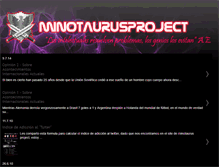 Tablet Screenshot of minotaurusproject.blogspot.com