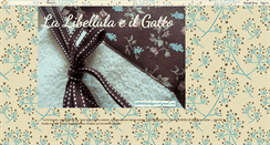 Desktop Screenshot of lalibellulaeilgatto.blogspot.com
