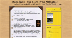 Desktop Screenshot of marinduque-footnotes.blogspot.com