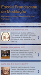 Mobile Screenshot of escolafranciscanademeditacao.blogspot.com