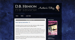 Desktop Screenshot of dbhenson.blogspot.com