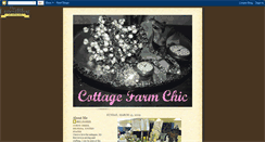 Desktop Screenshot of cottage-farm-chic.blogspot.com
