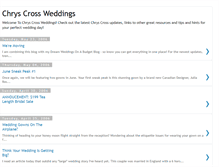 Tablet Screenshot of chrysweddings.blogspot.com