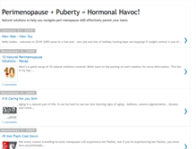 Tablet Screenshot of perimenopausalmom.blogspot.com