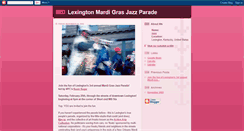 Desktop Screenshot of lexingtonmardigrasparade.blogspot.com