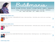 Tablet Screenshot of butikmanis.blogspot.com