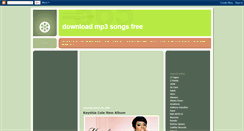 Desktop Screenshot of english-mp3-songs.blogspot.com