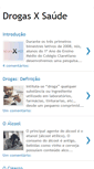 Mobile Screenshot of drogasxsaude.blogspot.com