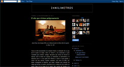 Desktop Screenshot of 24milimetros.blogspot.com